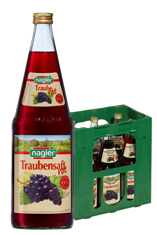 Nagler Traubensaft 6x1,0l Nagler Traubensaft 6x1,0l