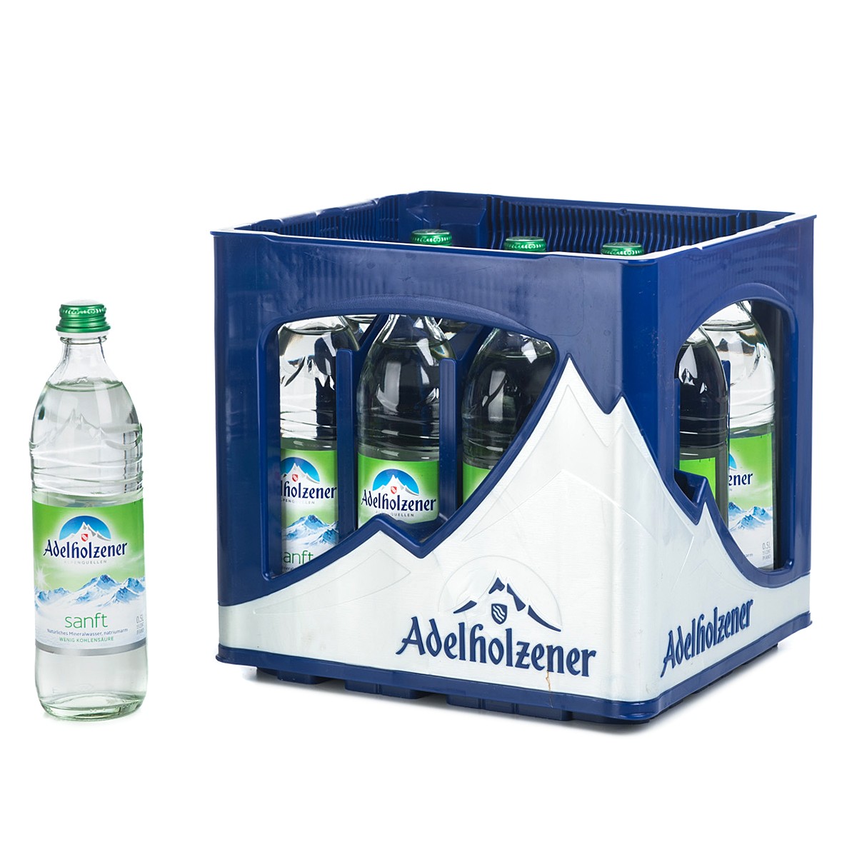 Adelholzener Sanft 12x0,5l Glas Adelholzener Sanft 12x0,5l Glas
